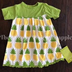 Kickee Pants Pineapple Swing Dress